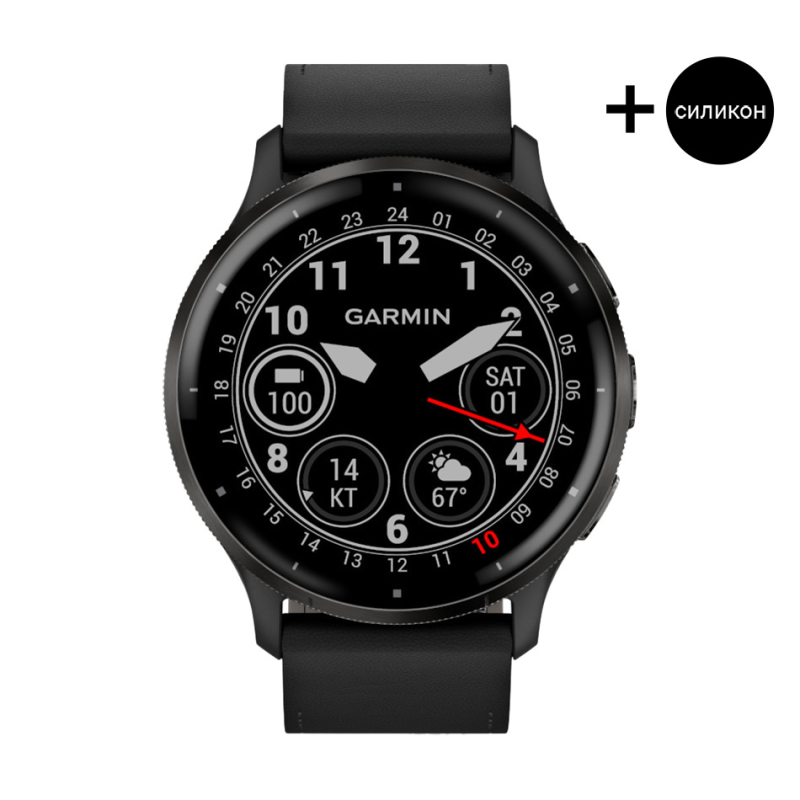 Часовник Garmin Venu 3 Slate/Black 010-02784-52