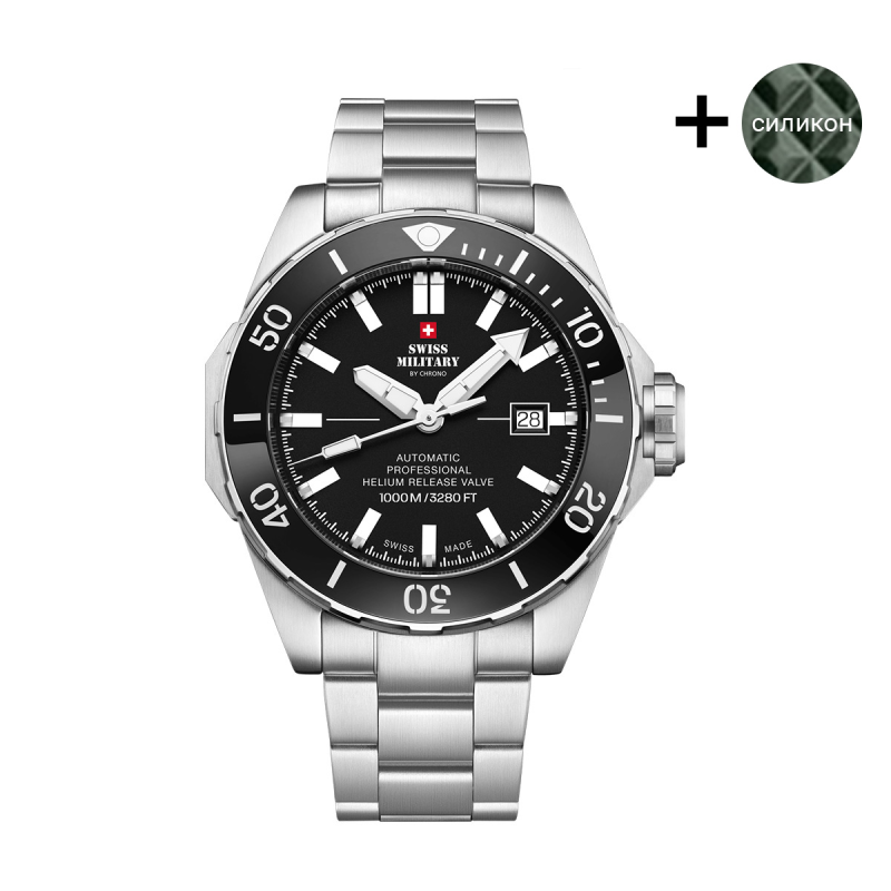 Часовник Swiss Military by Chrono SMA34092.01SET GREEN