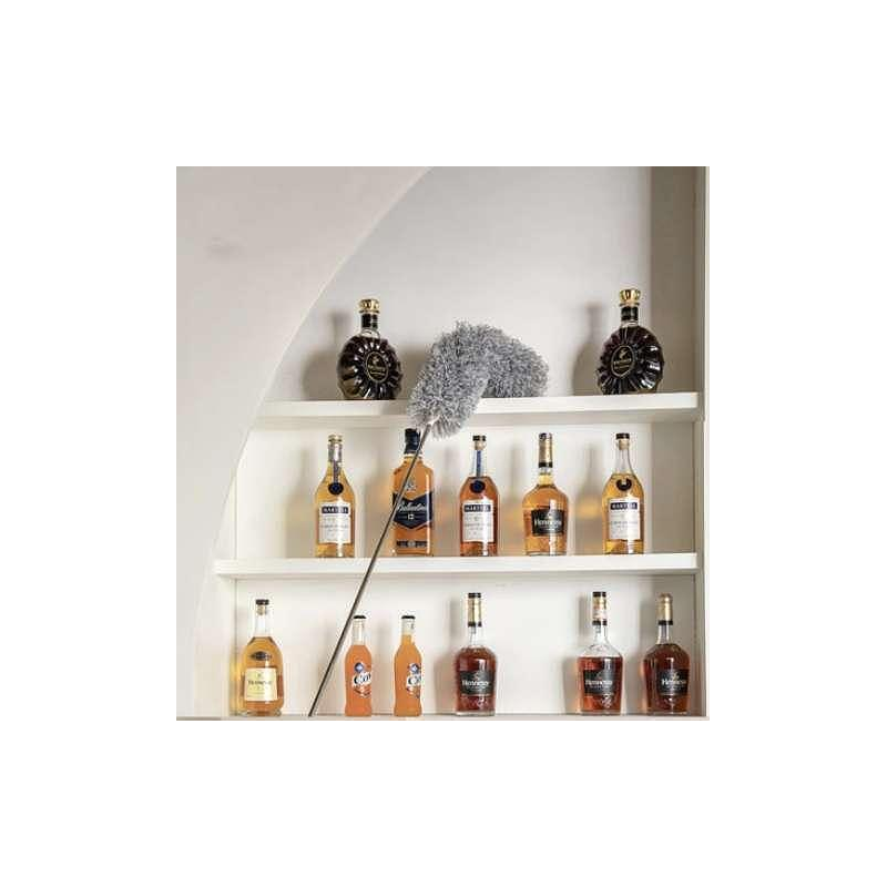 Четка за паяжини с телескопична дръжка 3в1