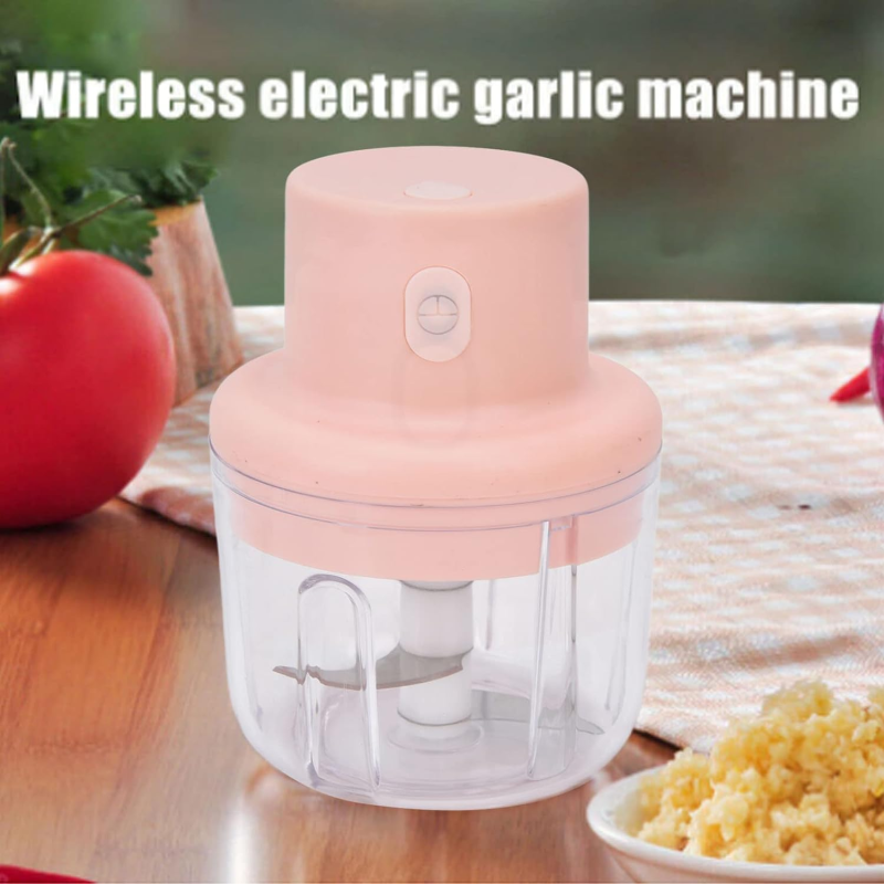 Мини кухненски чопър за месо, чесън, зеленчуци и други - безжичен