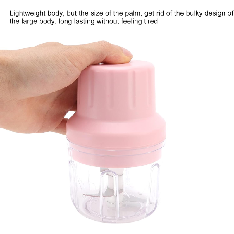 Мини кухненски чопър за месо, чесън, зеленчуци и други - безжичен