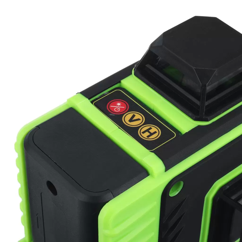 4D Лазерен нивелир с 16 линии (четири точков) самонивилиращ се, със зелен лазер