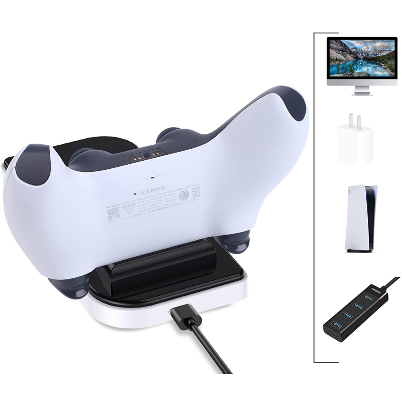 Стойка и зарядно за PS5 джойстици