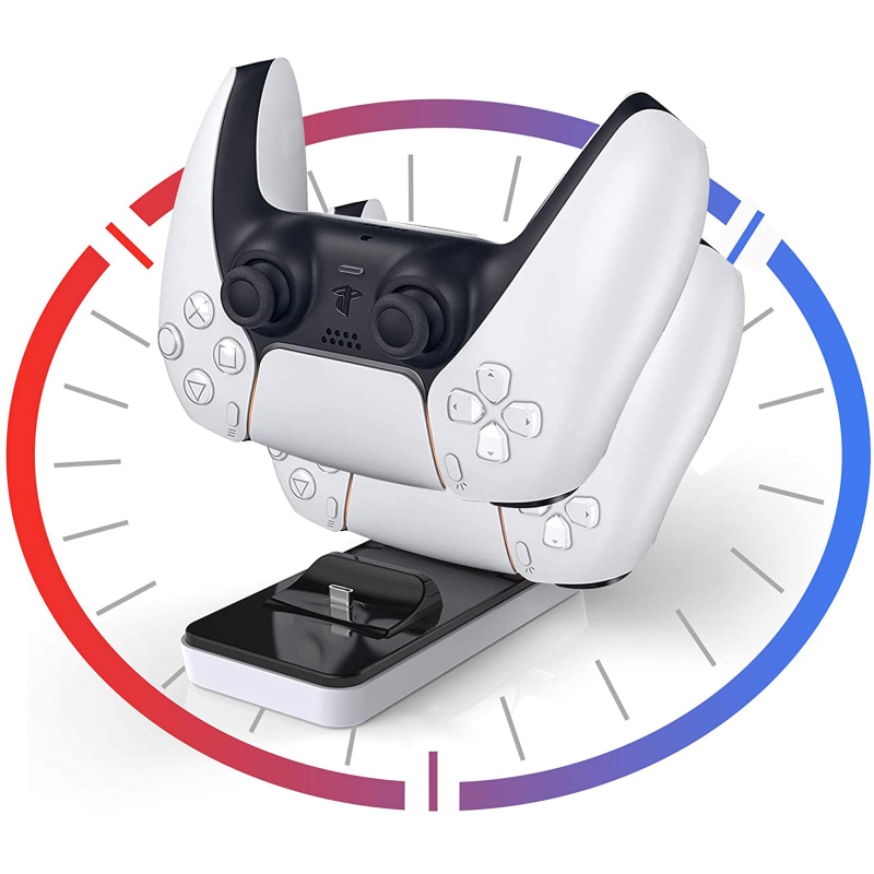 Стойка и зарядно за PS5 джойстици