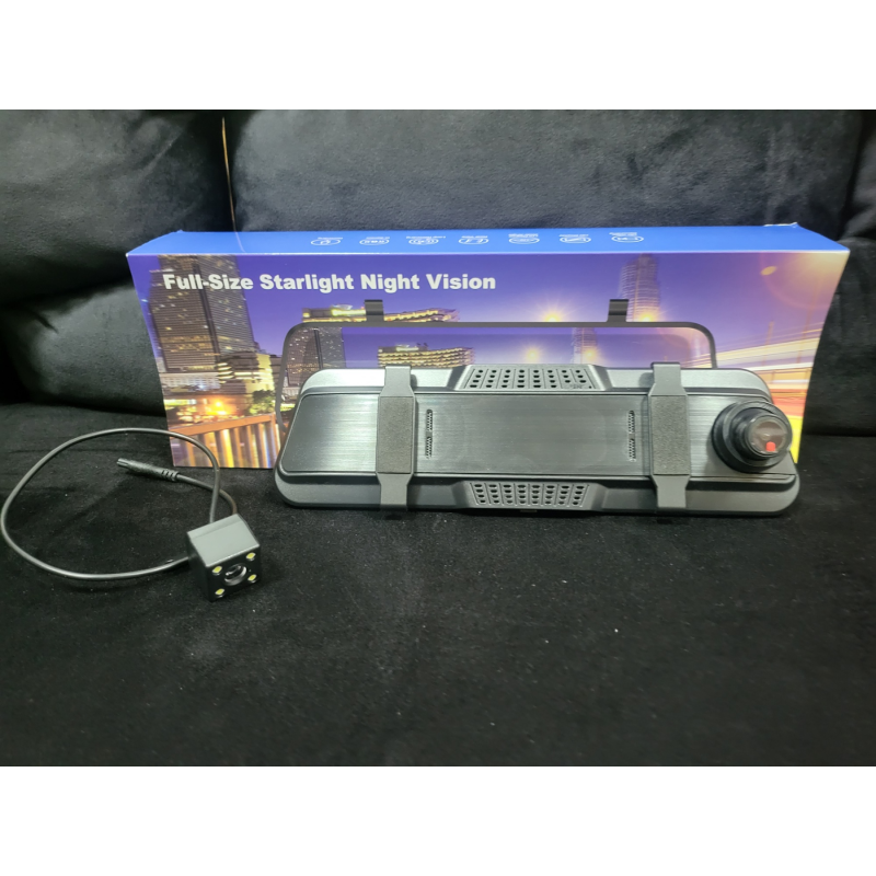 Огледало за автомобил с 2 камери - видеорегистратор и камера за задно виждане