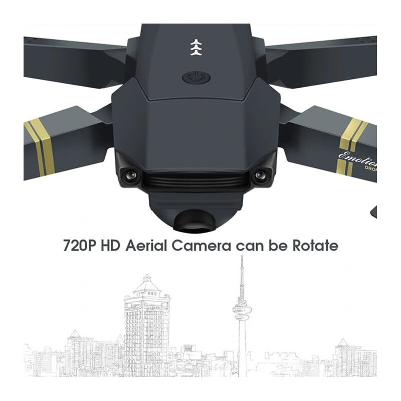 Сгъваем дрон 998 Pro с HD камера, WIFI и приложение за телефона