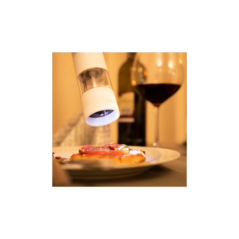 Електрически мелнички комплект от 2 броя - бяла и черна