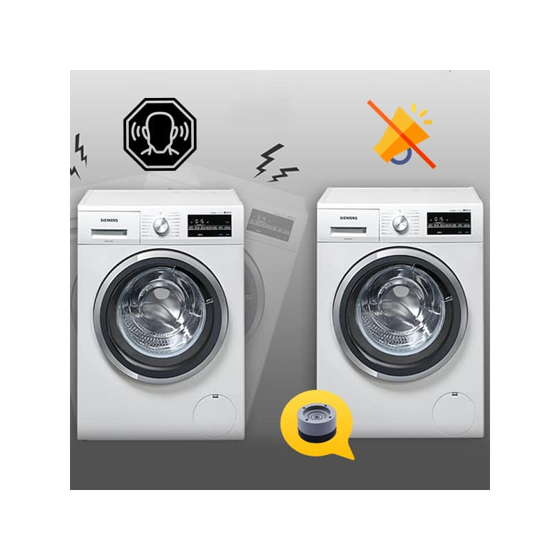 Комплект 4 антивибрационни крачета - за пералня, сушилня, хладилник