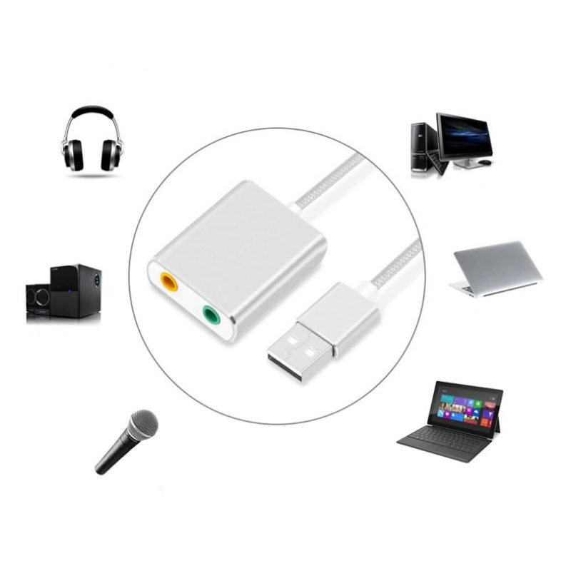 Външна USB звукова карта YQ-6