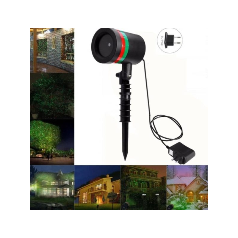 Лазерен прожектор за коледна украса Star Shower