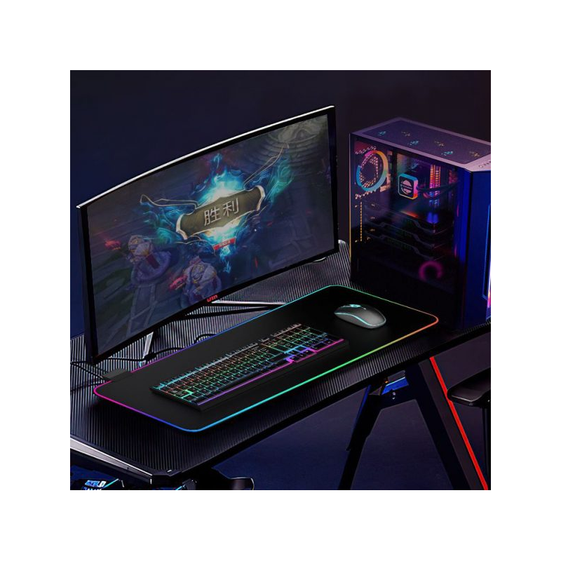Осветителна RGB подложка за клавиатура