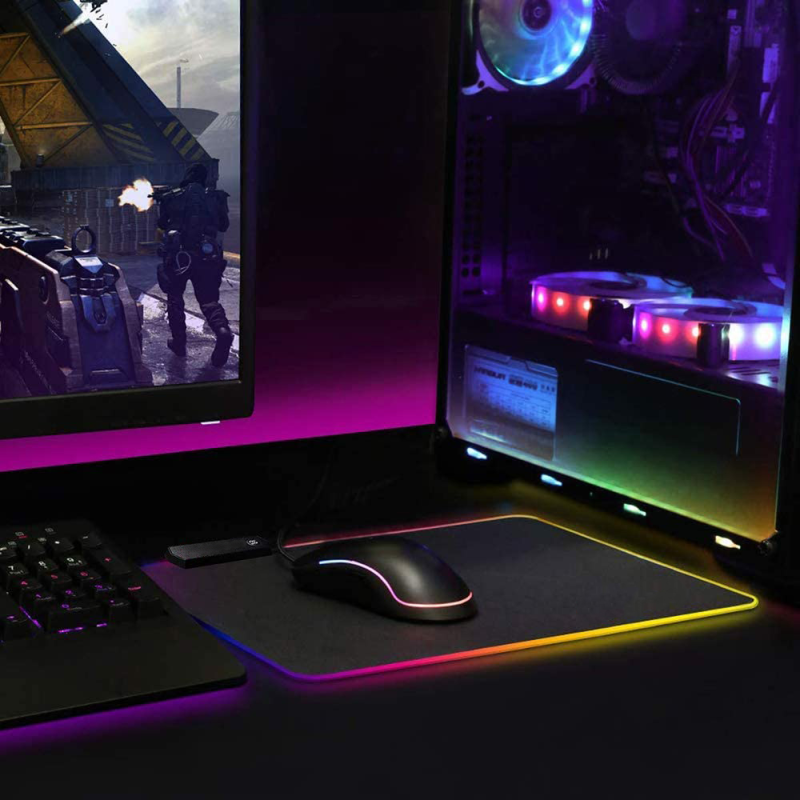 Осветителна RGB подложка за клавиатура