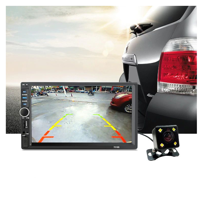 Мултимедия 2din за автомобил 7018B, универсална