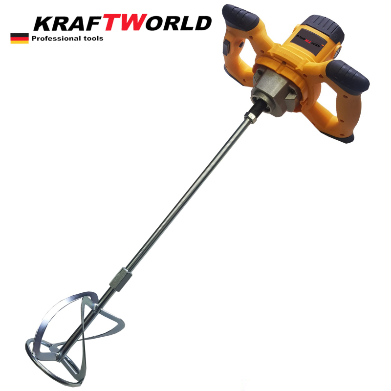 Бъркалка за бетон Kraftworld 2400W (строителен миксер)