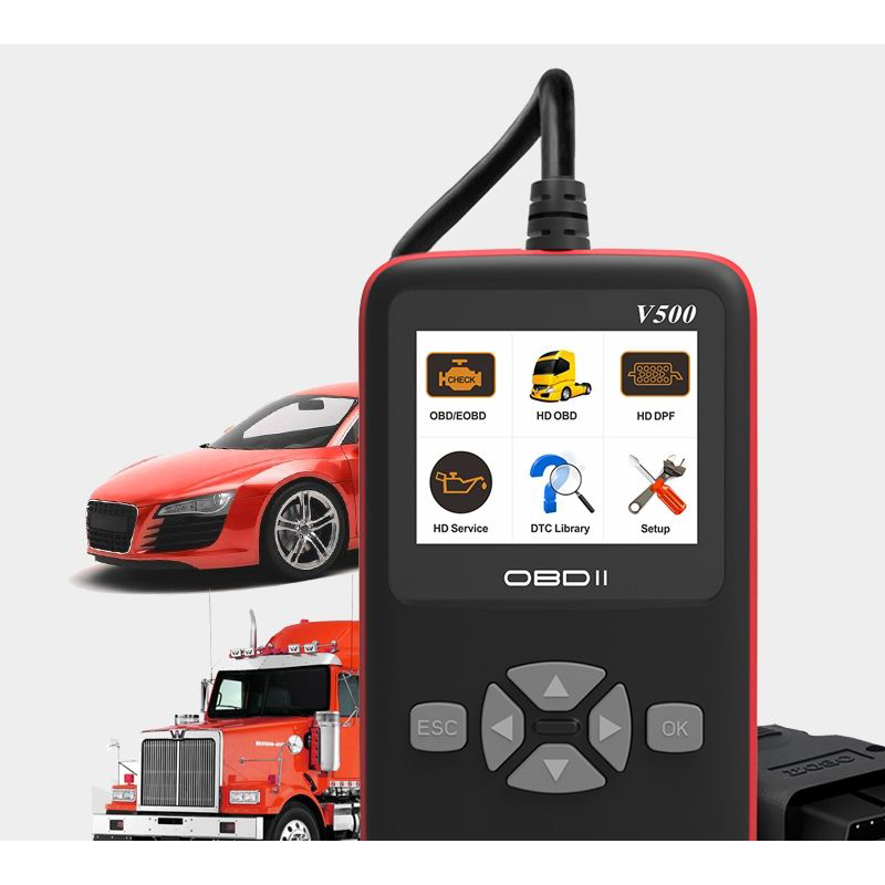 Устройство за диагностика на камиони и автомобили