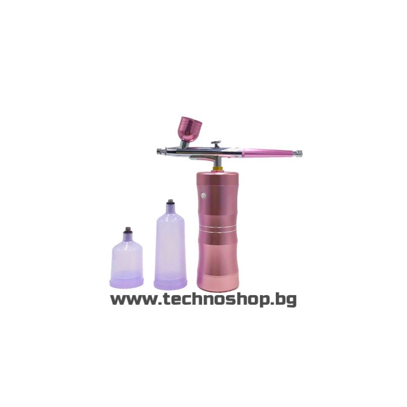 Мини кислороден спрей за кислородна мезотерапия Airbrush Pink