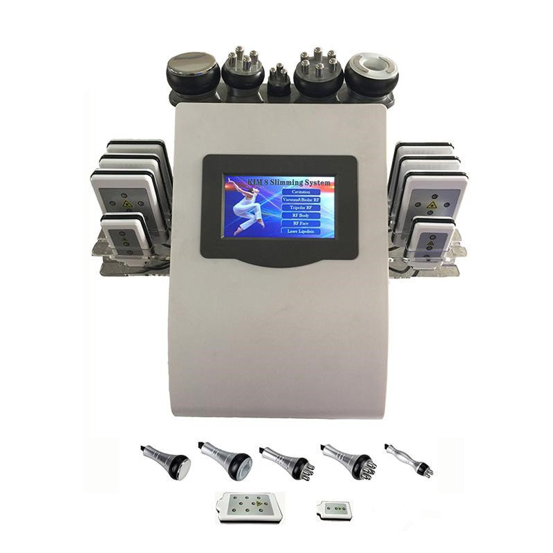 Апарат за кавитация, RF за лице и тяло, вакуум и липолазер