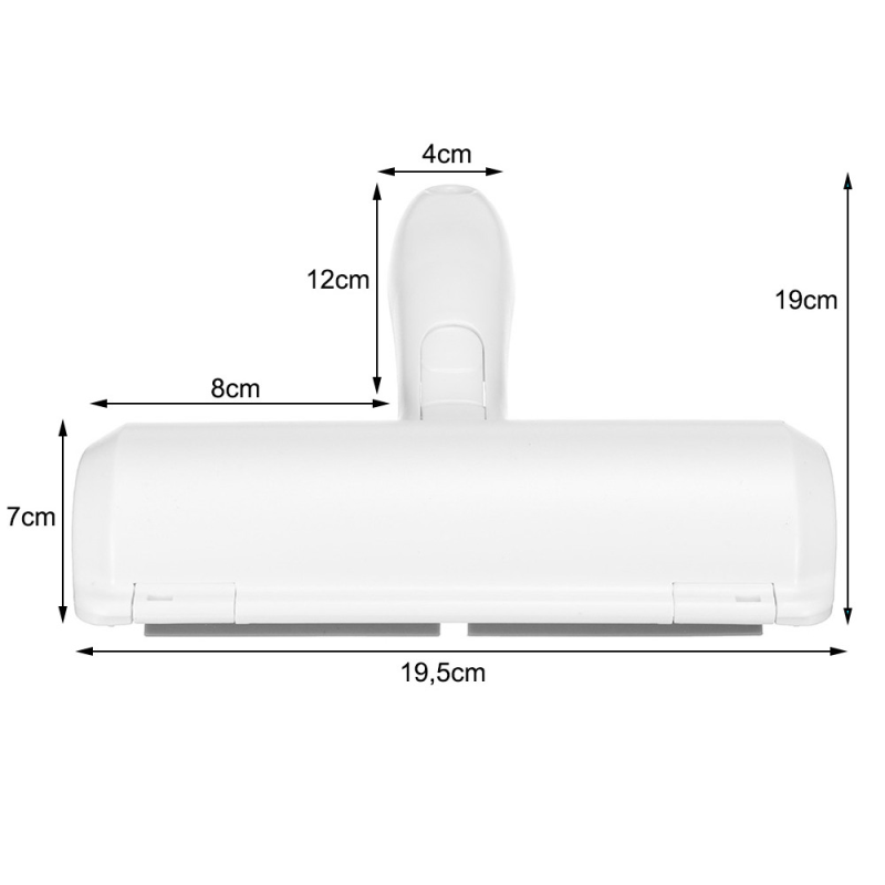 Четка за почистване на косми от домашни любимци