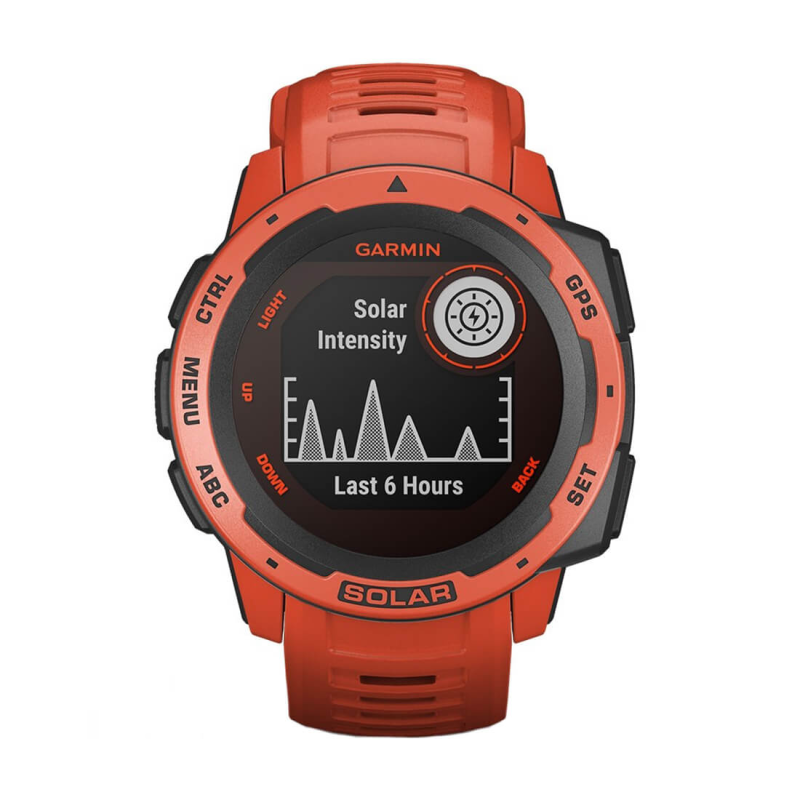 Часовник Garmin Instinct Solar Flame Red 010-02293-20