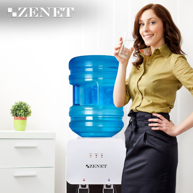 Електрически диспенсър за топла и студена вода ZENET ZET-311- БЯЛ