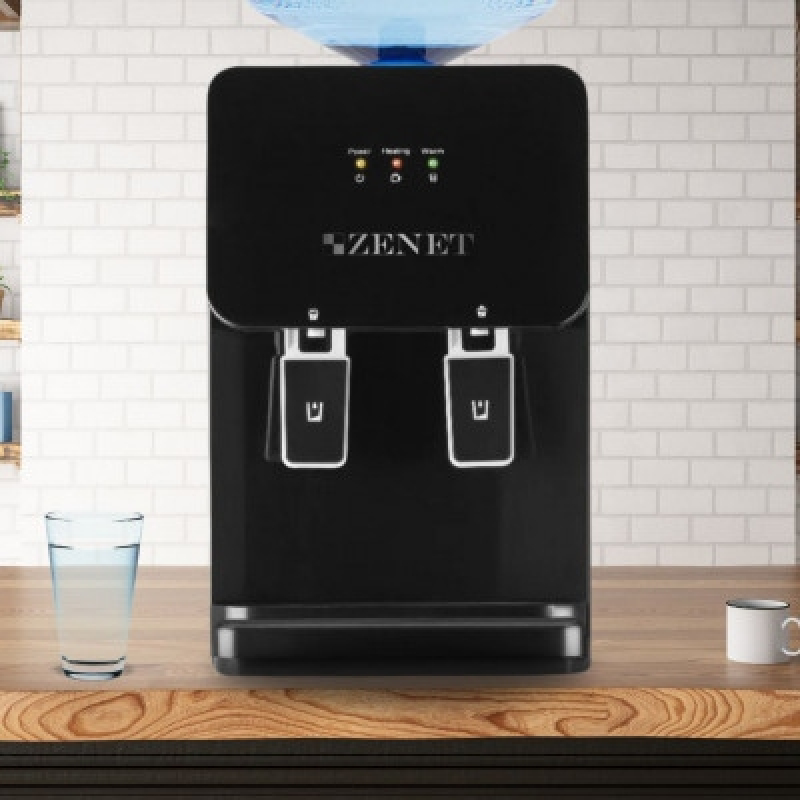 Електрически диспенсър за топла и студена вода ZENET ZET-312- ЧЕРЕН