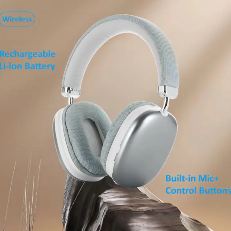 Upgraded High-Quality Wireless Headphones – Леки, сгъваеми и удобни Bluetooth слушалки с кристално чист звук и модерен дизайн