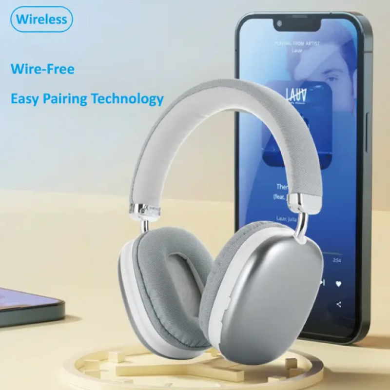 Upgraded High-Quality Wireless Headphones – Леки, сгъваеми и удобни Bluetooth слушалки с кристално чист звук и модерен дизайн
