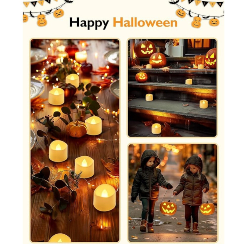 Декоративни LED свещи 24бр.