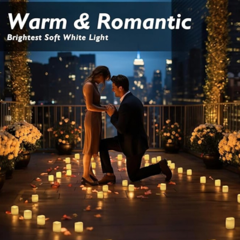 Декоративни LED свещи 24бр.