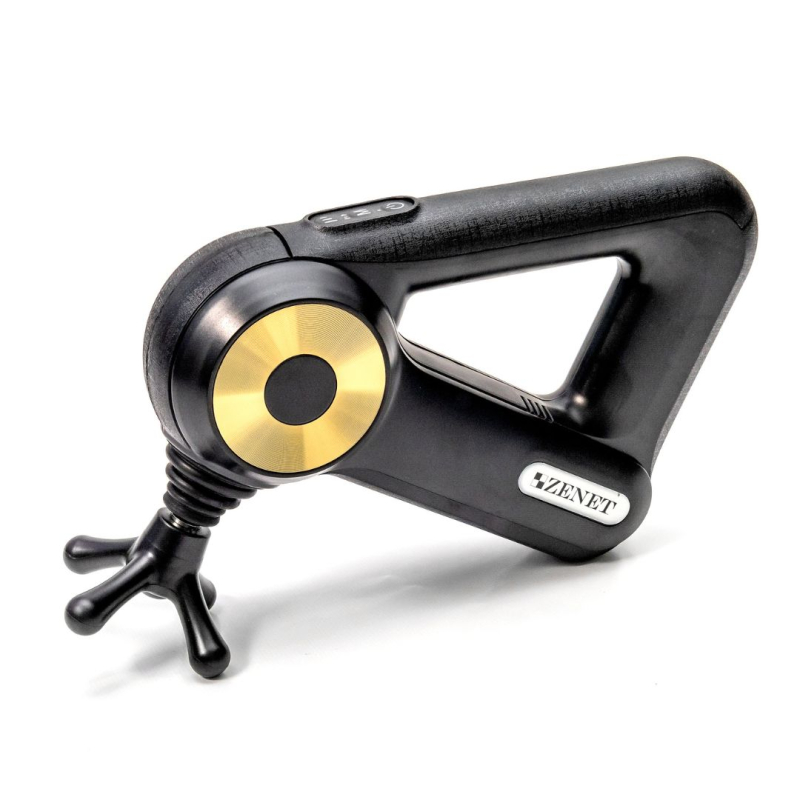 Перкусионен масажор за тяло с 12 приставки ZENET ZET-705