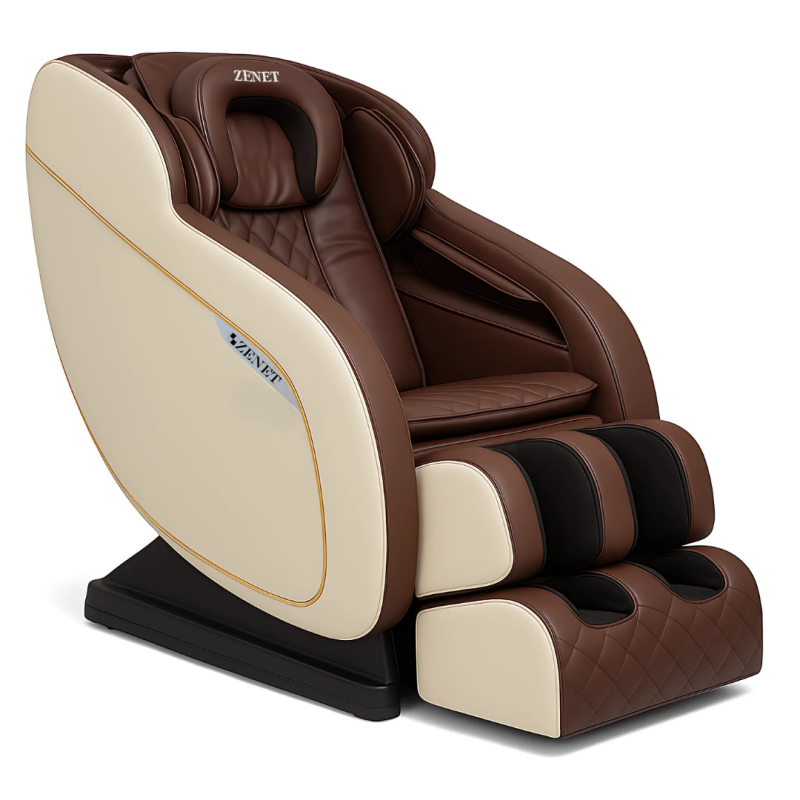 Масажен стол с 4D масаж и нагряване ZENET 1288, масажен стол за дома