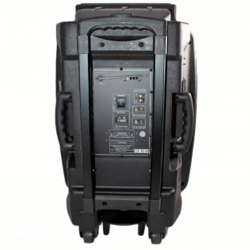 Караоке Тонколона SA 9000 LUX 15 инча Bluetooth и 2бр. безжични микрофона