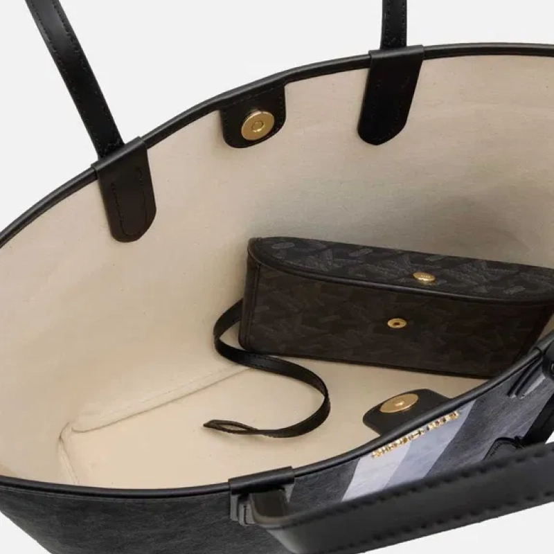 Черна чанта Michael Kors тип Shopper