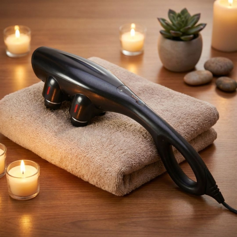 ​Електрически ръчен масажор с 4 глави ZENET ZET 715