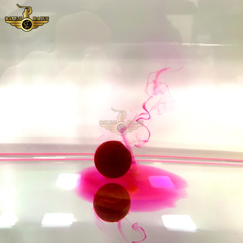 Пушещи протеинови топчета BATTLE BAITS Mango FLUO LED