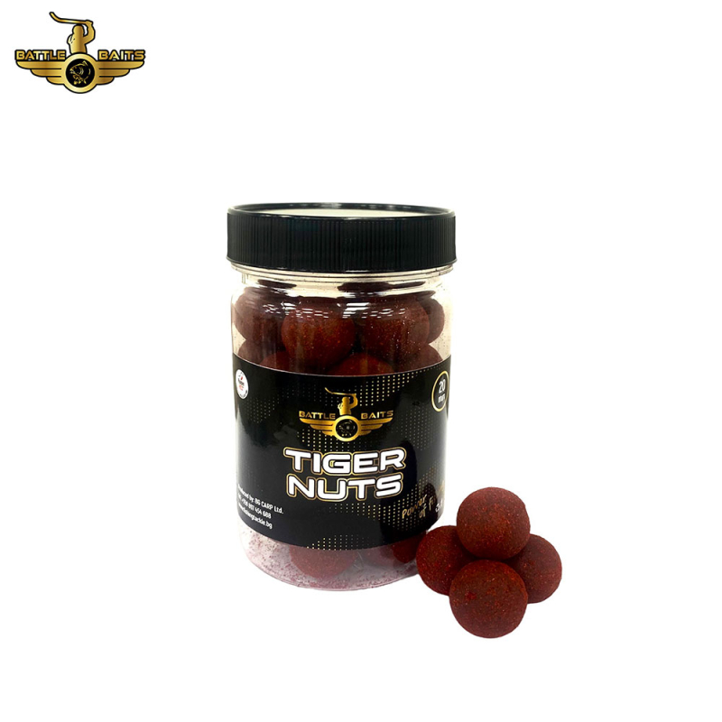 Протеинови топчета BATTLE BAITS Fishmeal Tiger Nuts Бързо разтворими