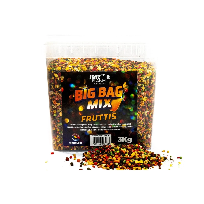 Баг микс Senzor Planet Big Bag Mix Fruttis (Плодове) - 3кг