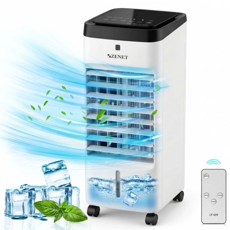 Преносим мобилен охладител ZENET ZET-483 3 в 1, Air Cooler