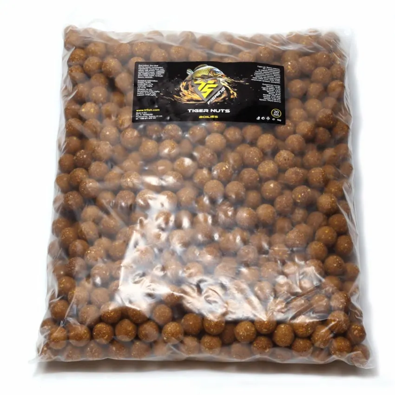 Протеинови топчета TS Fishing Boilies Groundbait Tiger Nuts (Тигров фъстък) - 20мм / 5кг